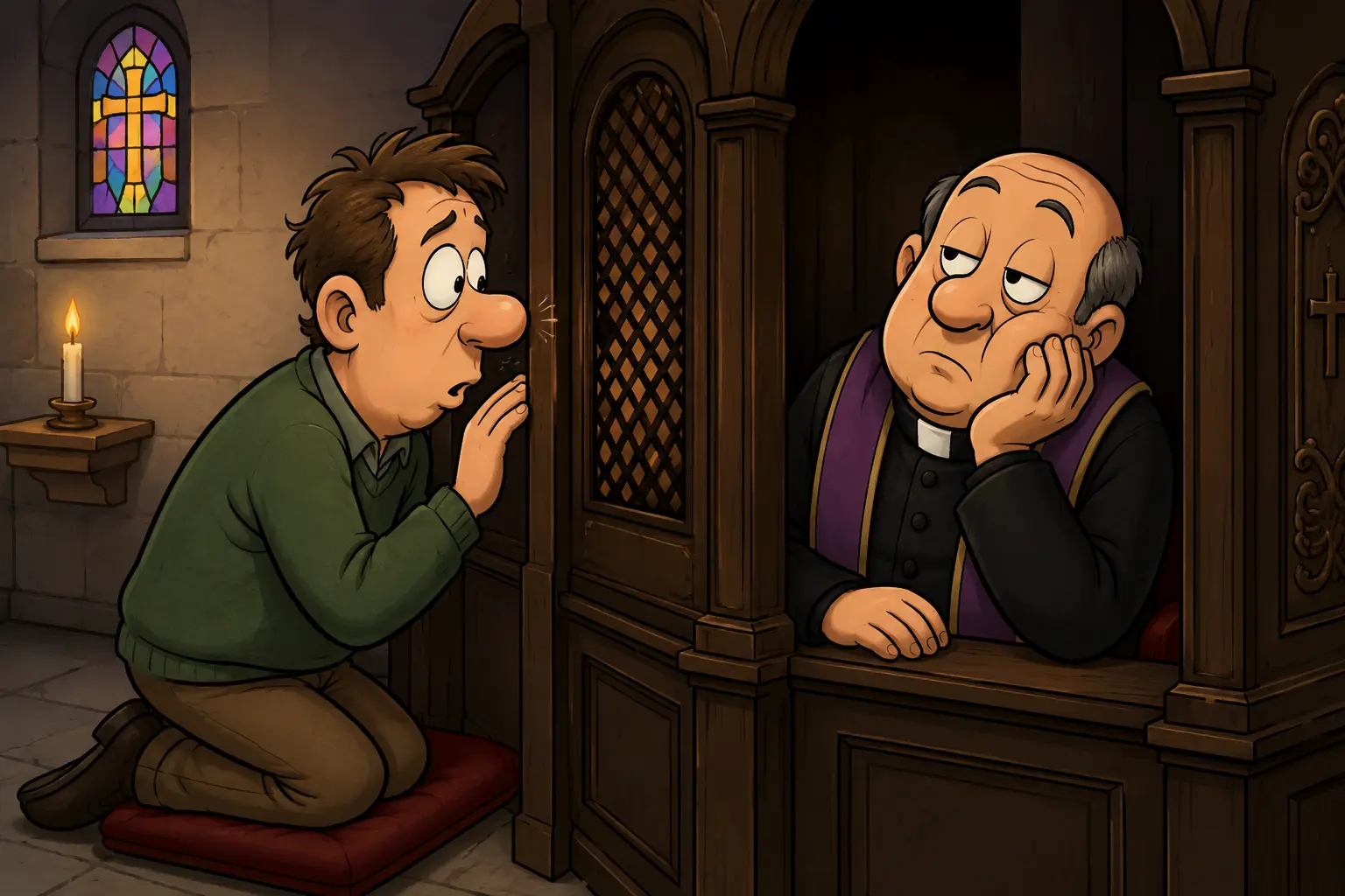 A Confession with a Sour Ending