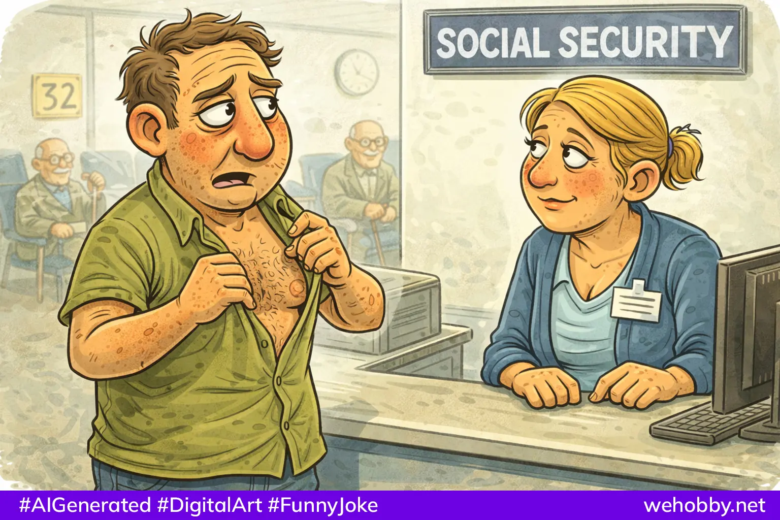 A Social Security Visit and an Unexpected Bonus Tip