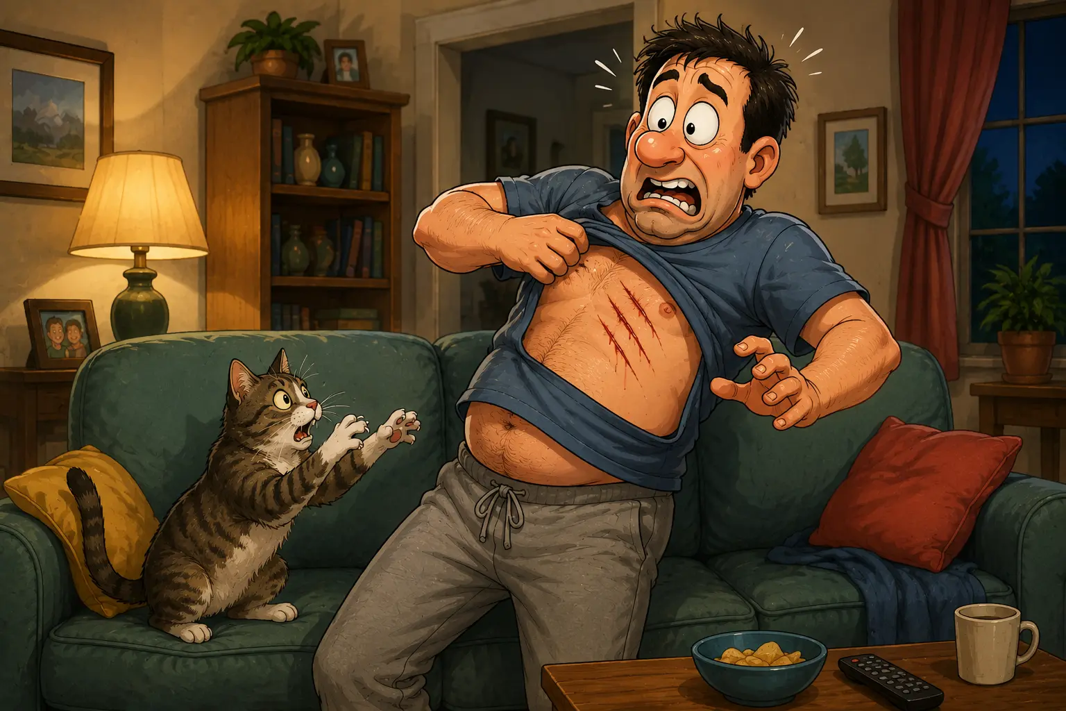 The Cat Did It