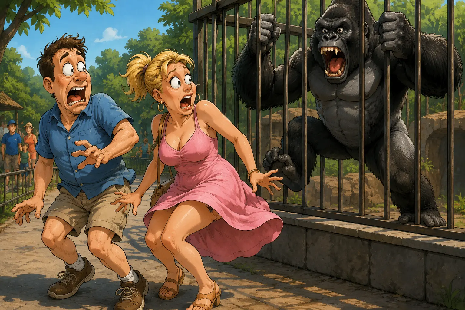 The Gorilla at the Zoo