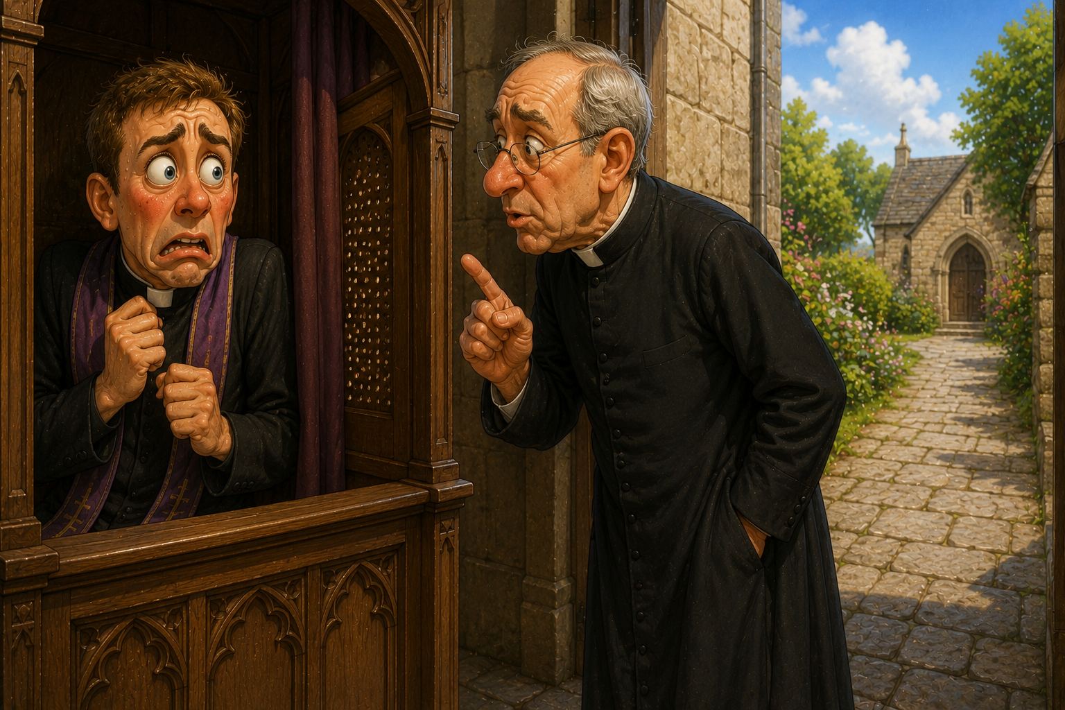 The Priest’s First Confession Lesson
