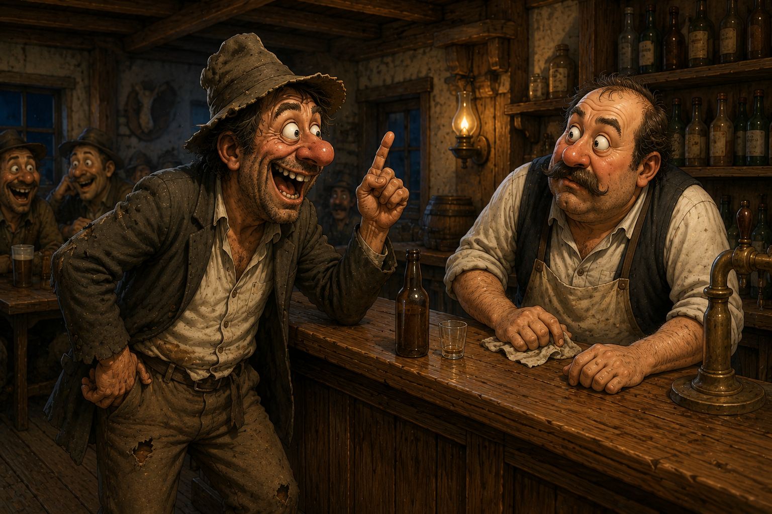 The Rat, the Frog, and the Bar Trick