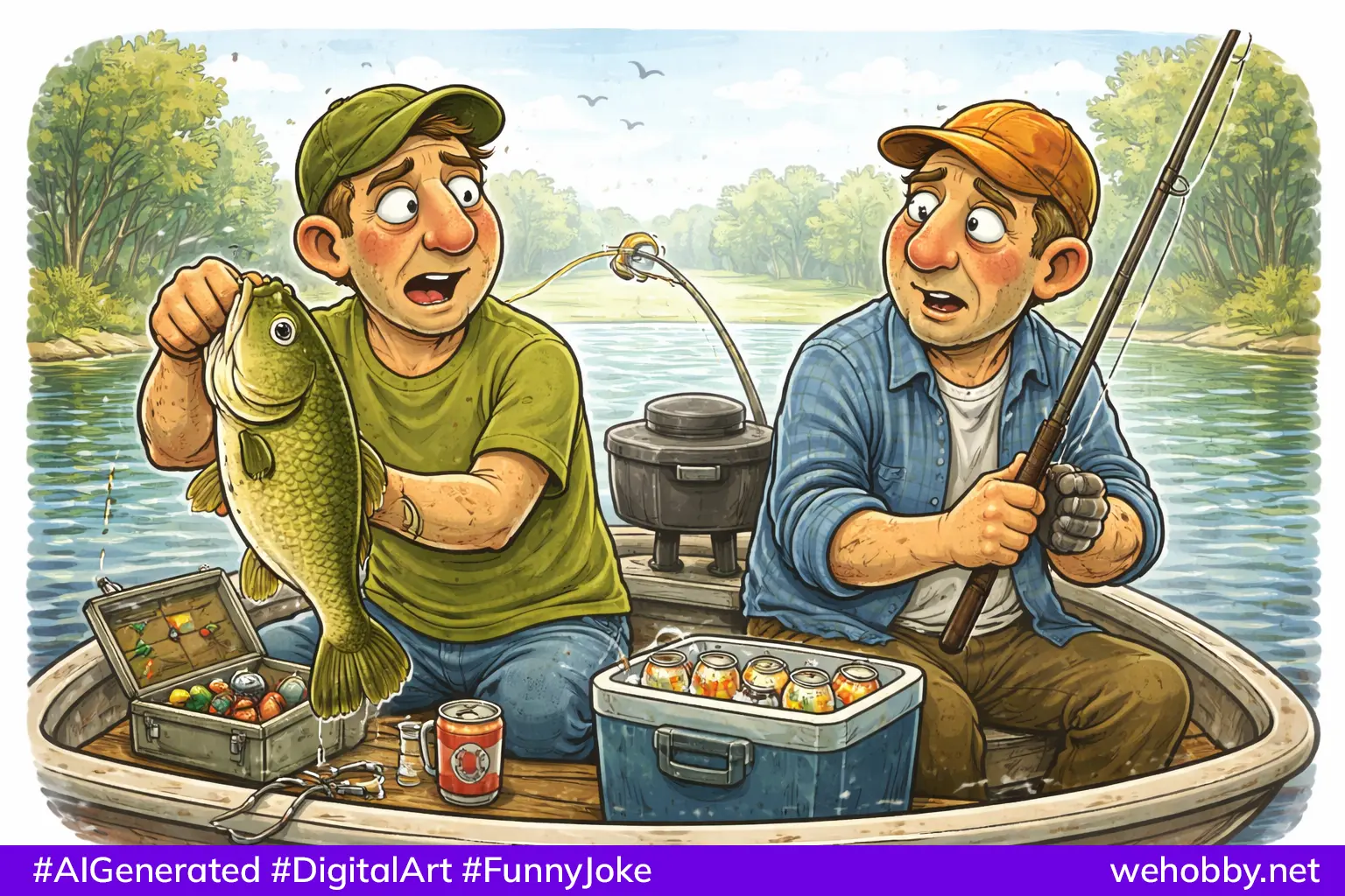 Two Fishermen, One Boat, and a Very Bad Idea