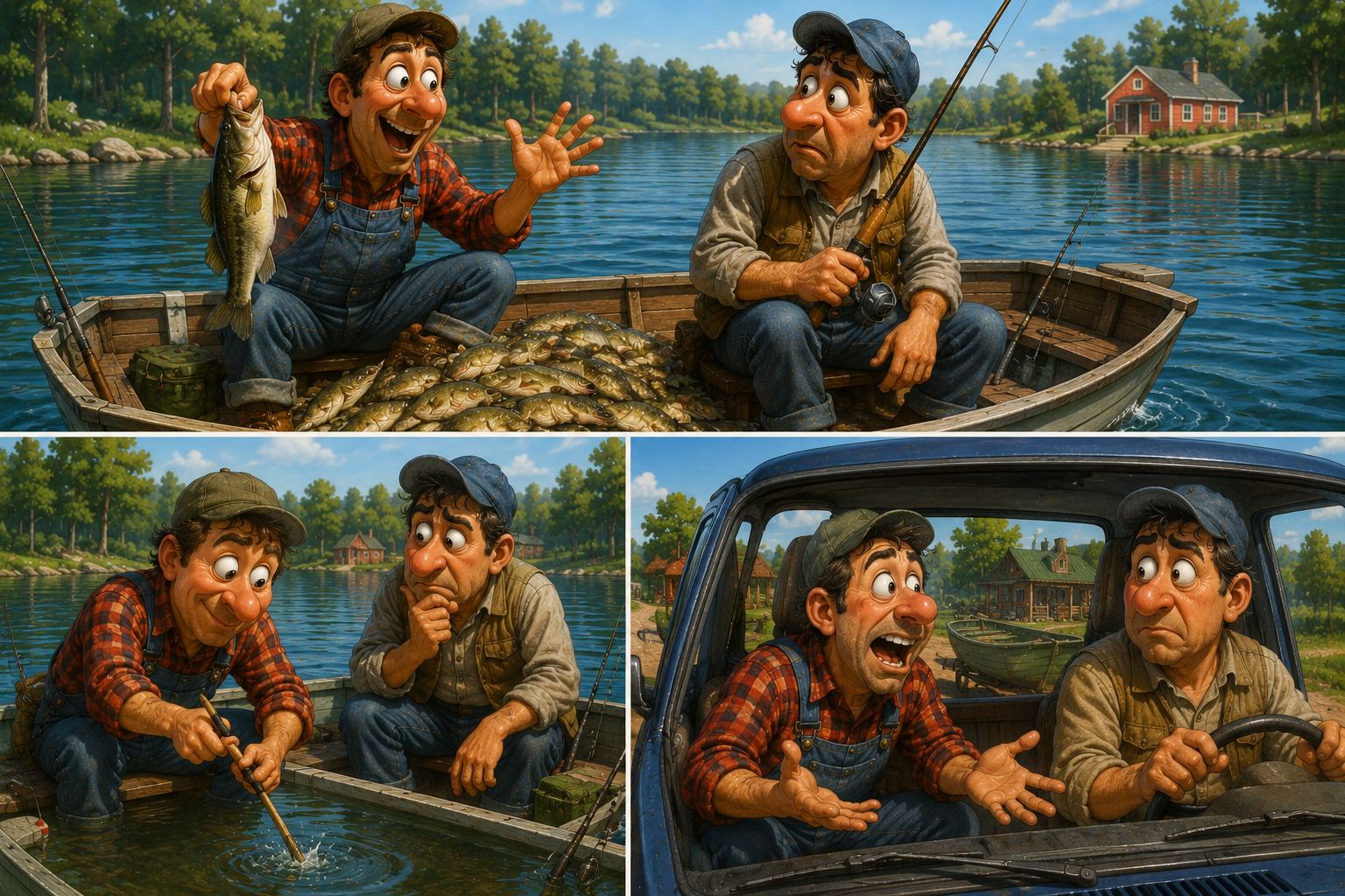 Two Fishermen, One Boat, and a Very Bad Idea