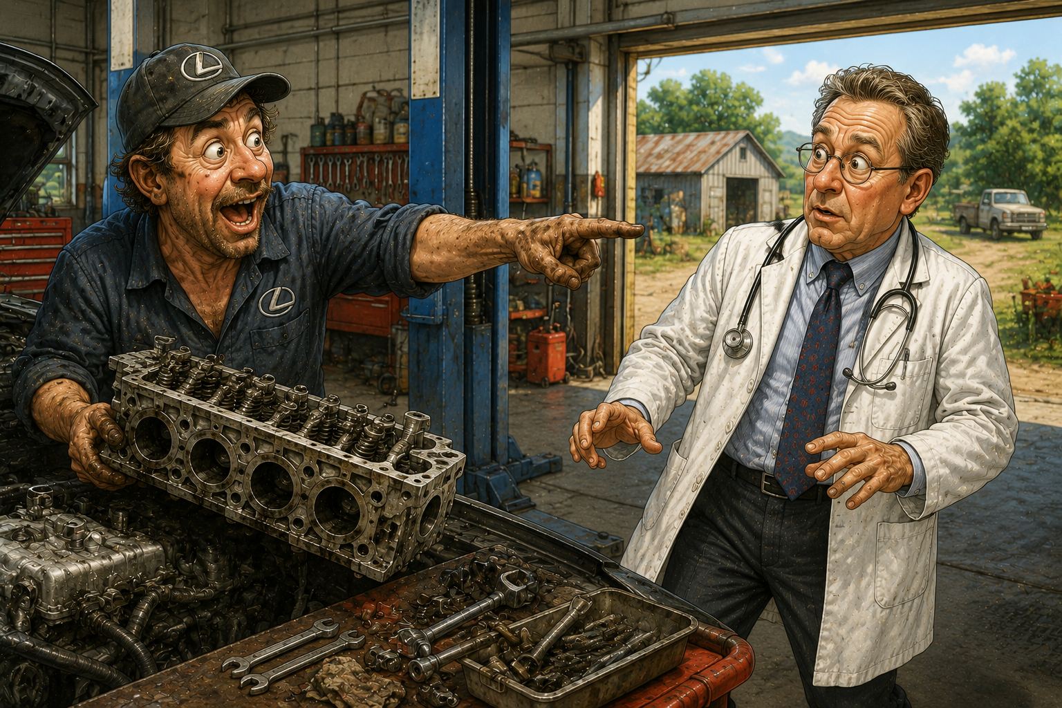 While the Engine Is Running